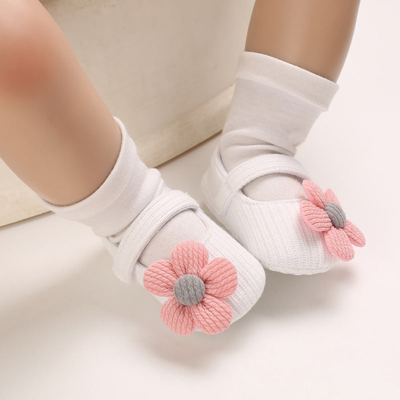 Soft Sole Baby Princess Shoes – Breathable Spring Autumn