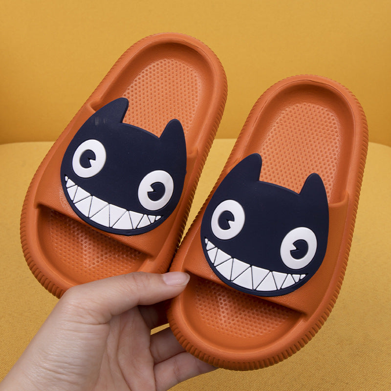Kids Cartoon Cat EVA Sandals – Soft Slip-On Shoes