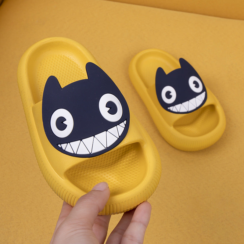 Kids Cartoon Cat EVA Sandals – Soft Slip-On Shoes