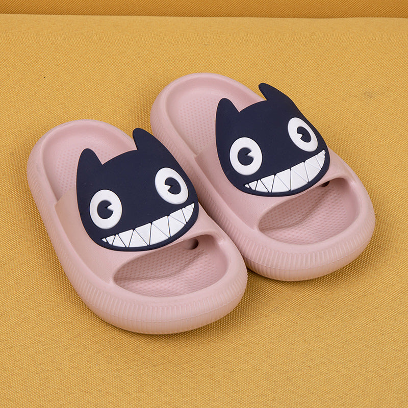 Kids Cartoon Cat EVA Sandals – Soft Slip-On Shoes