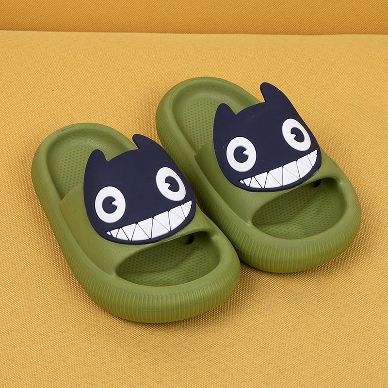 Kids Cartoon Cat EVA Sandals – Soft Slip-On Shoes