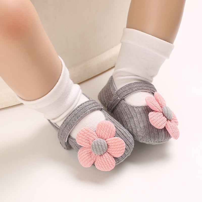 Soft Sole Baby Princess Shoes – Breathable Spring Autumn