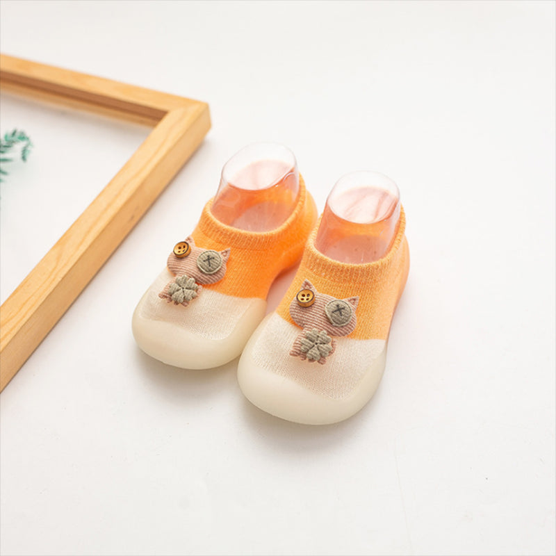 Breathable Non-Slip Baby Floor Shoes – Soft Cotton & Waterproof