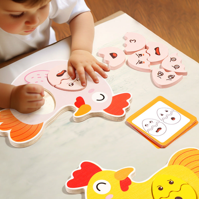 Wooden Parent-Child Battle Logic Game