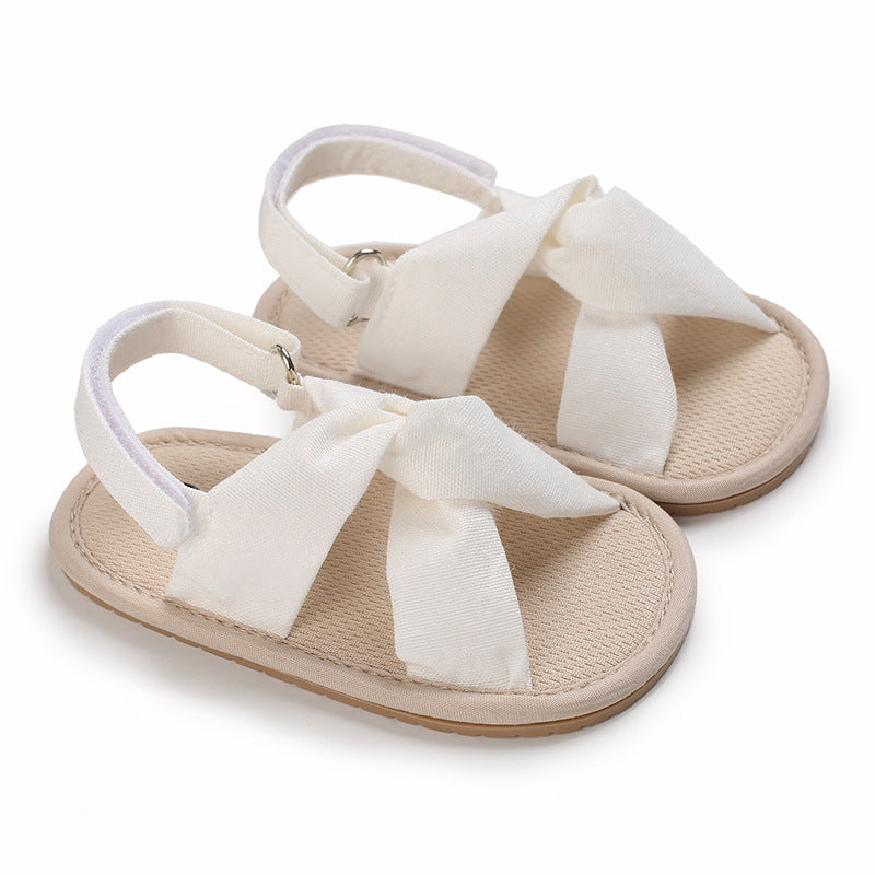 Baby Girl Summer Sandals – Soft Breathable Non-Slip Shoes