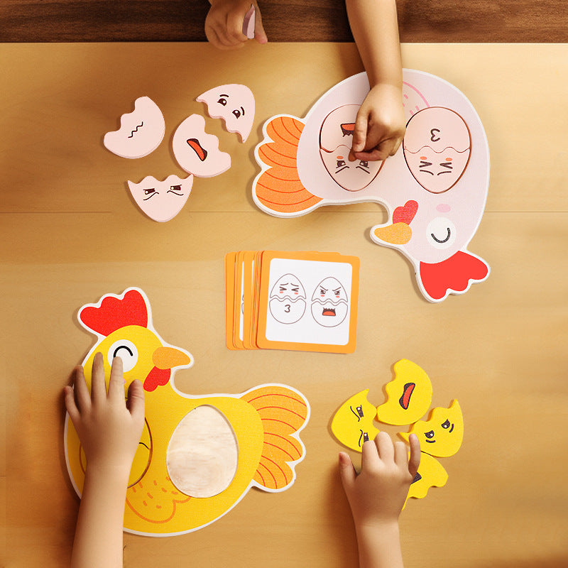 Wooden Parent-Child Battle Logic Game
