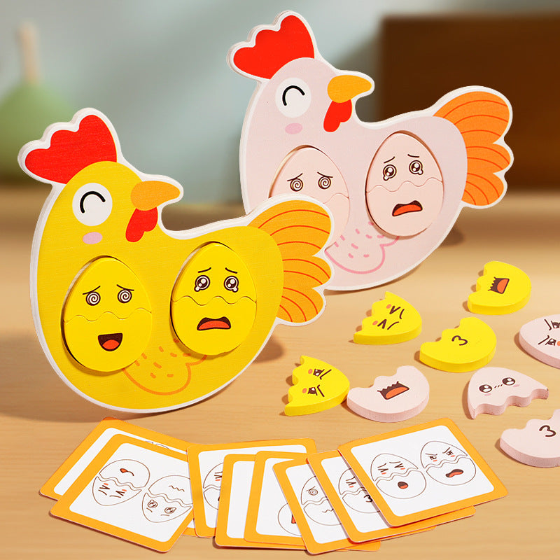 Wooden Parent-Child Battle Logic Game