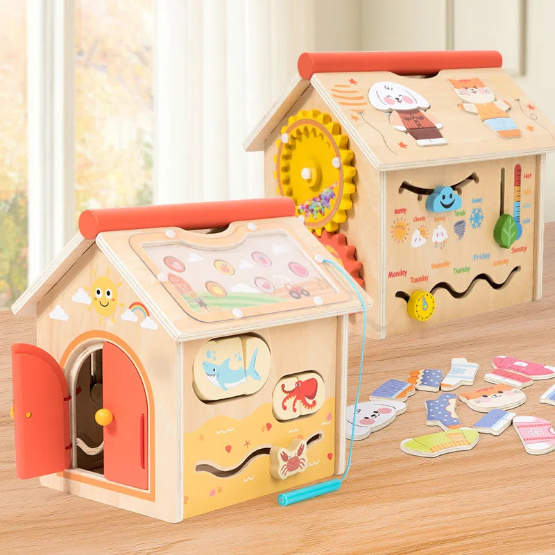 Wooden Montessori Treasure Box - Early Learning Activity Toy