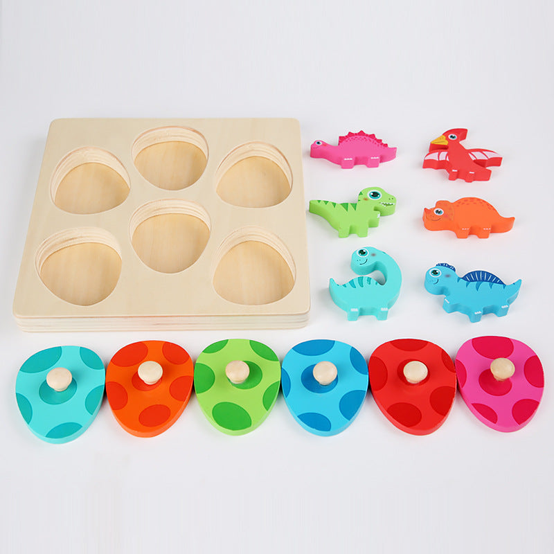 3D Wooden Dinosaur Egg Puzzle