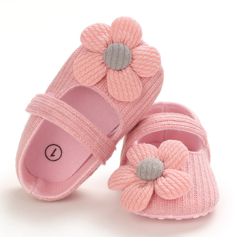 Soft Sole Baby Princess Shoes – Breathable Spring Autumn