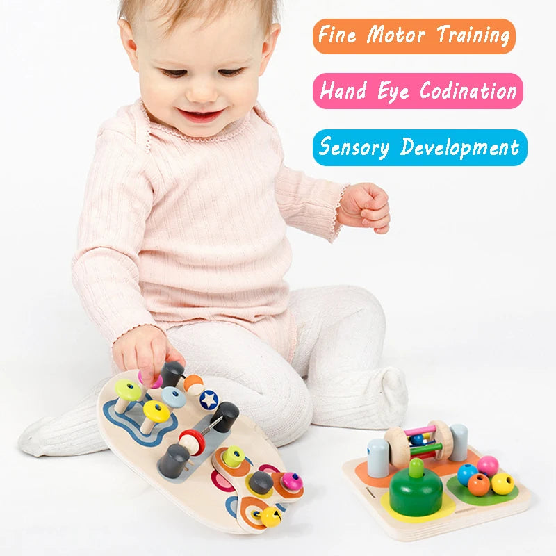 Montessori Sensory Board for Early Learning