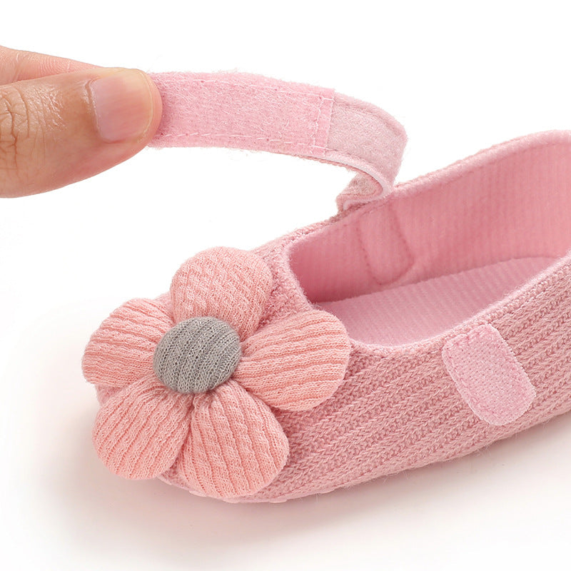 Soft Sole Baby Princess Shoes – Breathable Spring Autumn