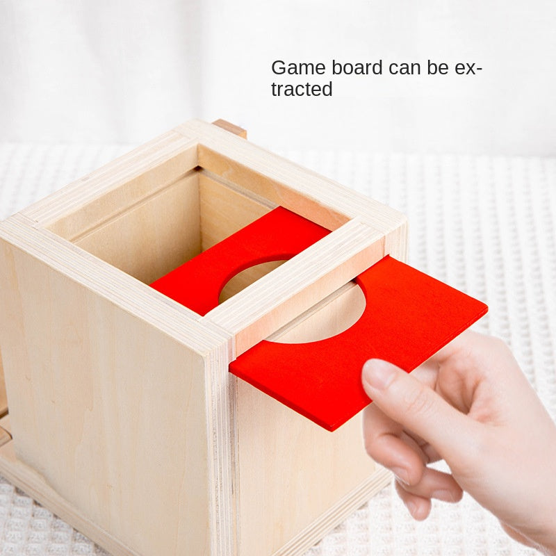 Montessori 4-in-1 Coin Box & Color Matching Toy
