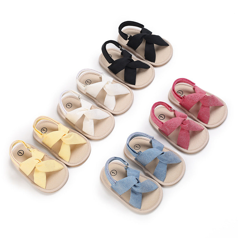 Baby Girl Summer Sandals – Soft Breathable Non-Slip Shoes