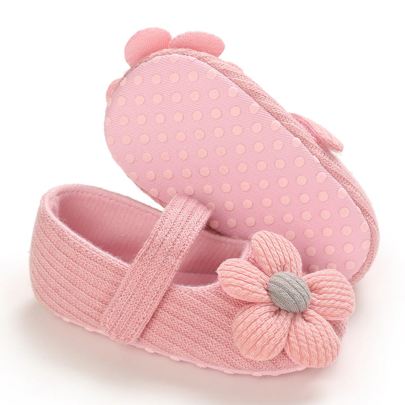 Soft Sole Baby Princess Shoes – Breathable Spring Autumn