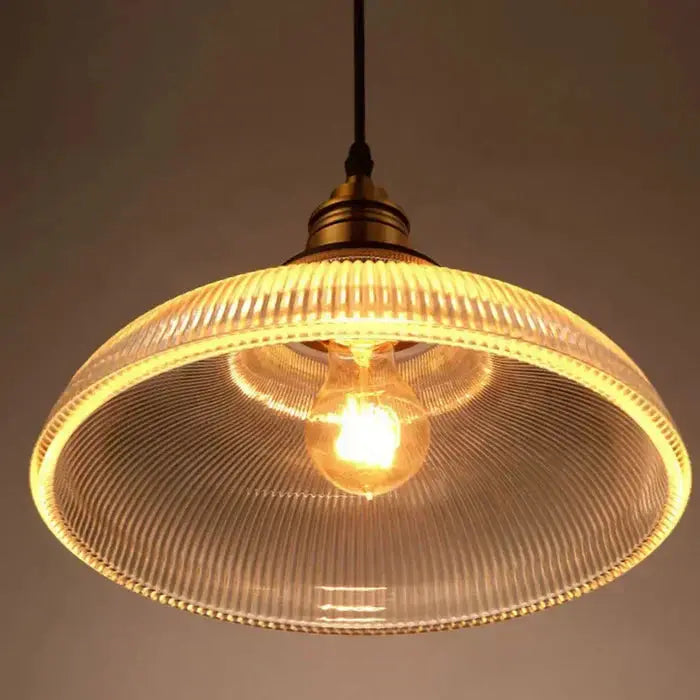 Hanging Glass Pendant Light