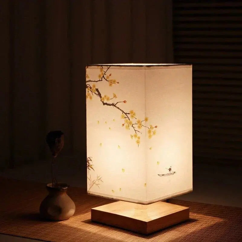 Scandi-Japanese Fusion Table Lamp