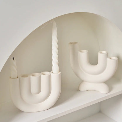 Dearfinds Ceramic Candle Holder