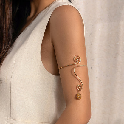 Snake Style Open Arm Bracelet for Women