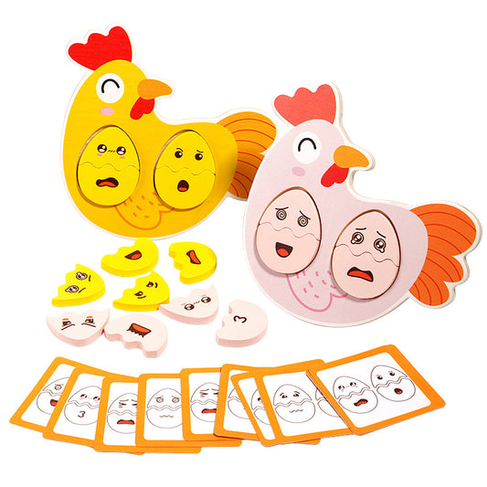 Wooden Parent-Child Battle Logic Game