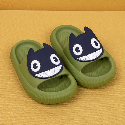 Kids Cartoon Cat EVA Sandals – Soft Slip-On Shoes