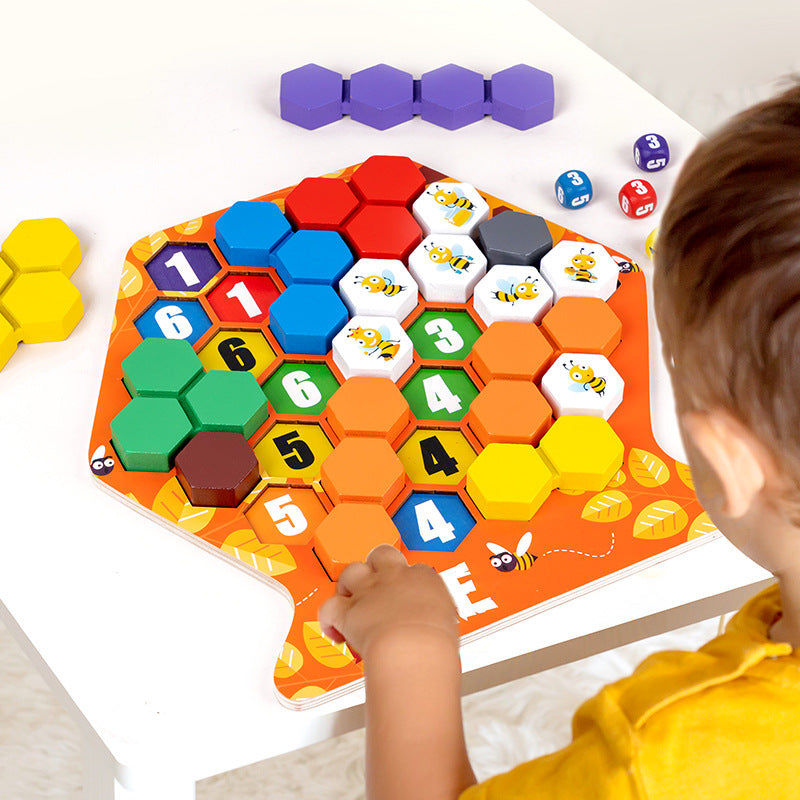 Honeycomb Puzzle Toy for Kids - Logic Building Game