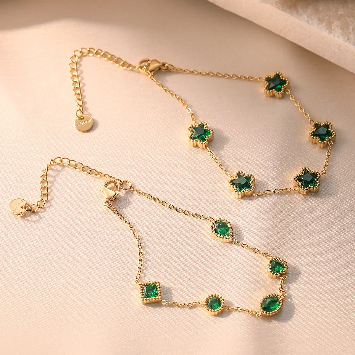 Elegant Titanium Steel Geometric Bracelet for Women