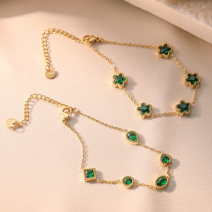 Elegant Titanium Steel Geometric Bracelet for Women