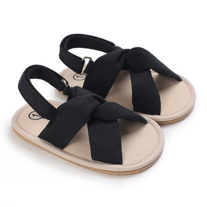 Baby Girl Summer Sandals – Soft Breathable Non-Slip Shoes