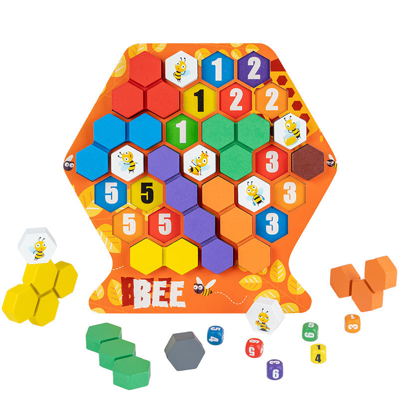 Honeycomb Puzzle Toy for Kids - Logic Building Game