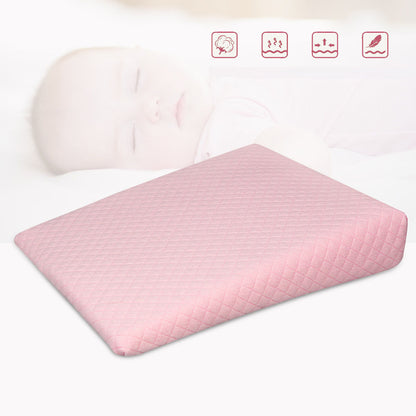 Anti-Reflux Baby Pillow – Memory Foam, Washable & Adjustable Slope