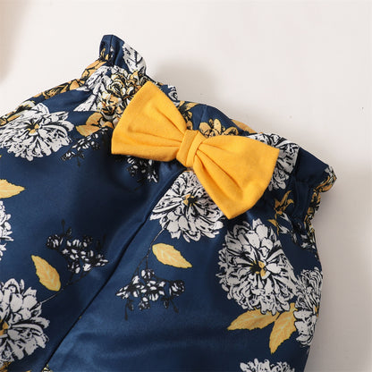 Ruffle Floral 3-Piece Baby Girl Set