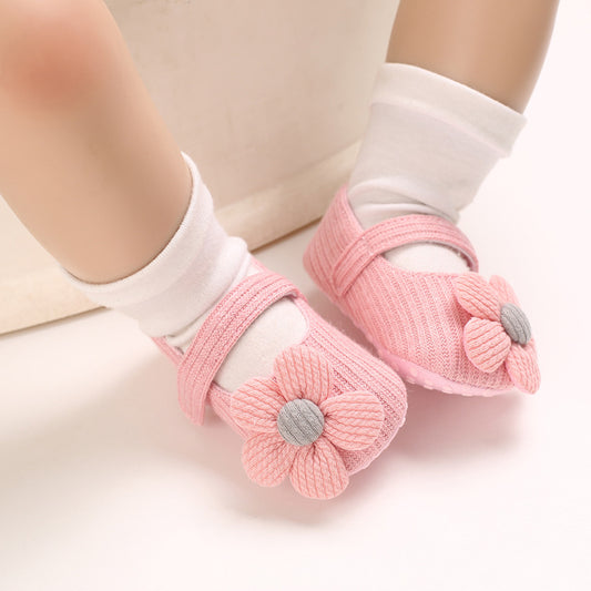 Soft Sole Baby Princess Shoes – Breathable Spring Autumn
