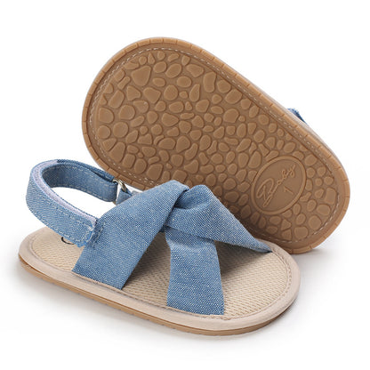 Baby Girl Summer Sandals – Soft Breathable Non-Slip Shoes