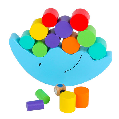 Wooden Moon Balance Beam Toy