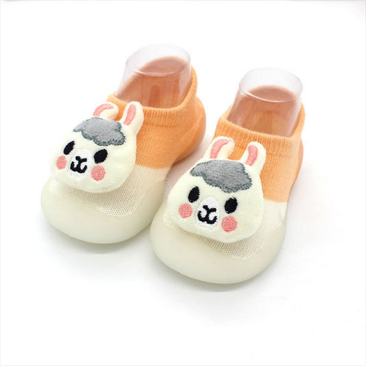 Breathable Non-Slip Baby Floor Shoes – Soft Cotton & Waterproof