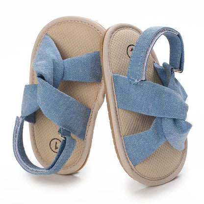 Baby Girl Summer Sandals – Soft Breathable Non-Slip Shoes