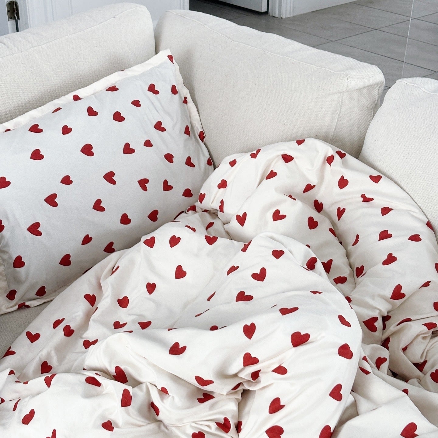 Love Heart Bedding Set