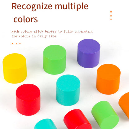 Wooden Moon Balance Beam Toy