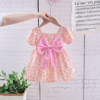 Summer Cotton Princess Dress for Girls (1-3Y)