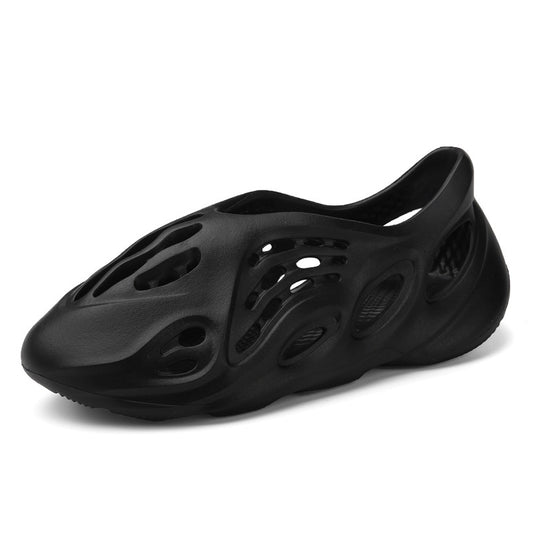 Kids EVA Beach Clogs – Black Lightweight Summer Sandals for Kids