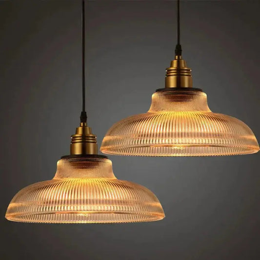 Hanging Glass Pendant Light